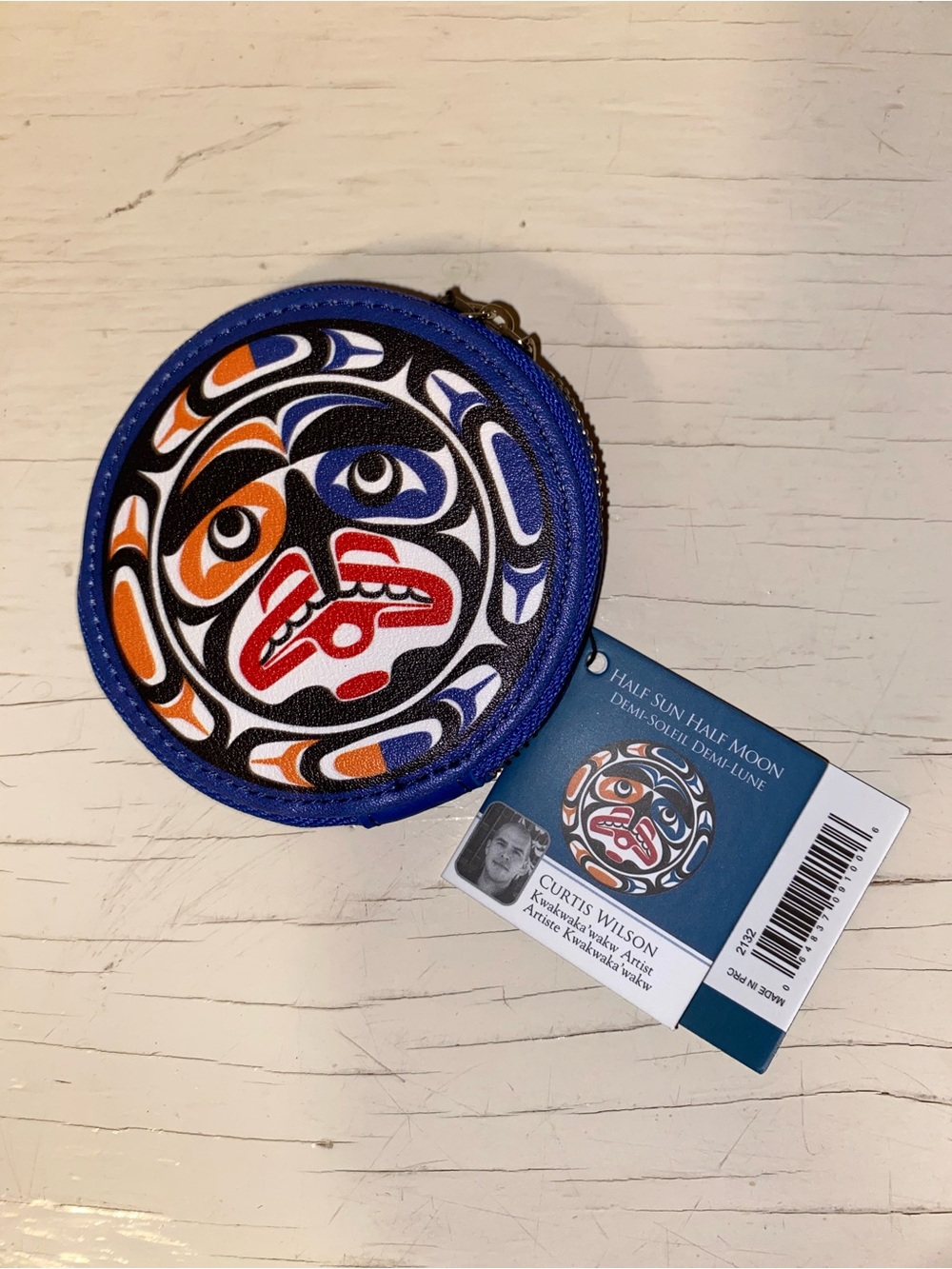Curtis Wilson Half Sun Half Moon Coin Purse